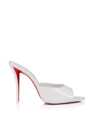 美品 Christian Louboutin ミュール Christian Louboutin Women's Miss Z Mule 100mm Sandals