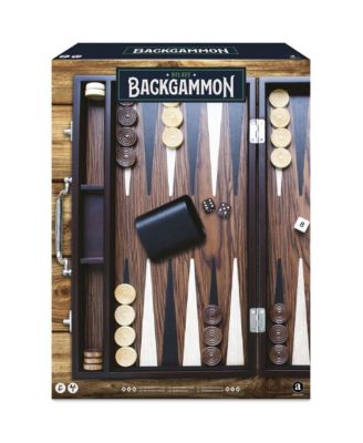  Craftsman Deluxe Wood Backgammon Game Set, Ages 6+