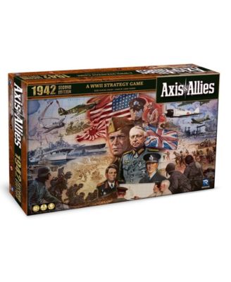  Axis & Allies 1942 Second Edition WWII War Miniatures Board Game, Ages 12+