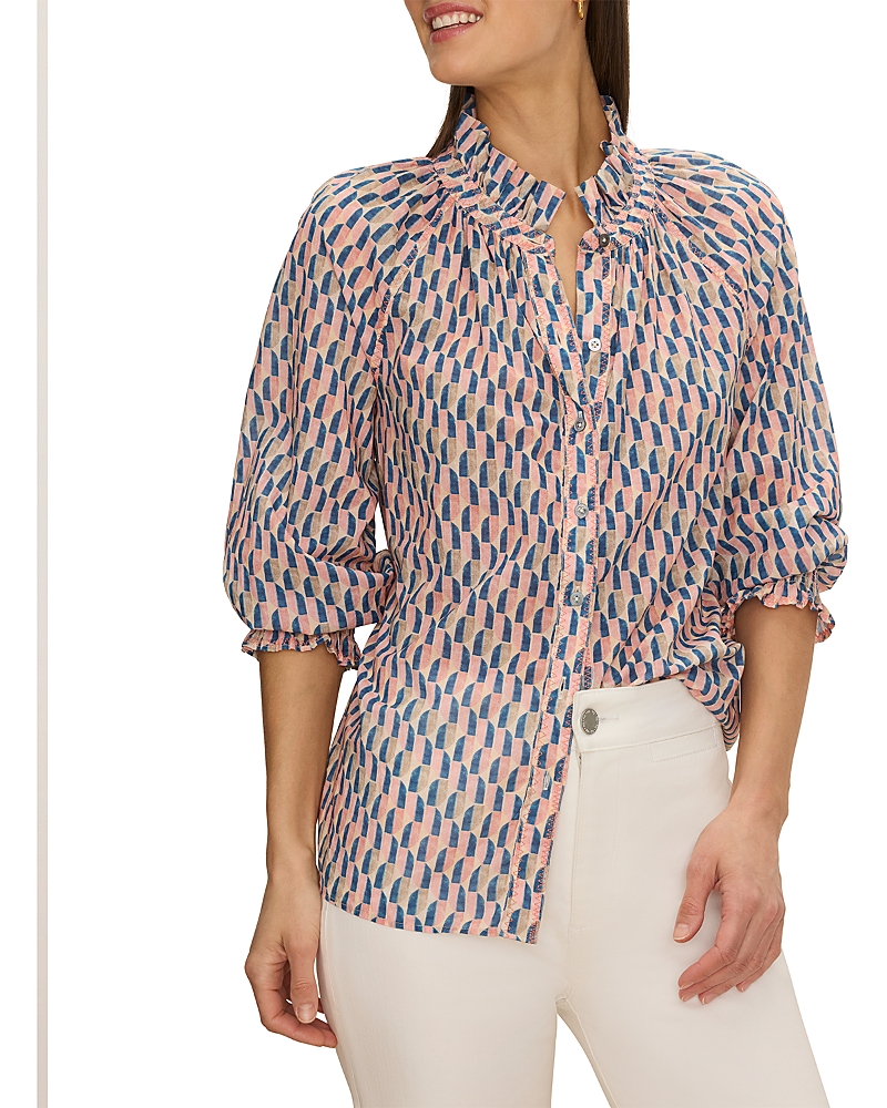 Nic+Zoe Sideways Crinkle Shirt