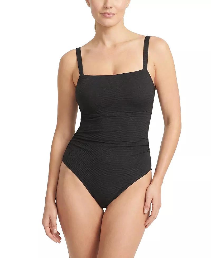 Change of Scenery Jori Square Neck Underwire One-Piece Swimsuit