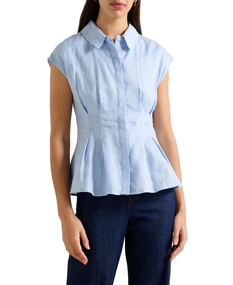 Ever New Women's Carina Pleated Shirt