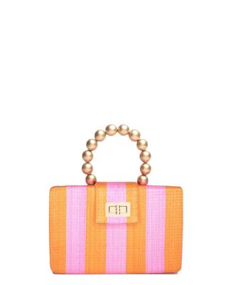  The Louisa Woven Straw Clutch Bag