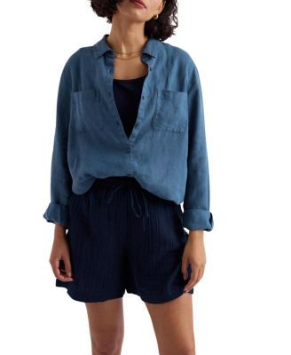 Seasalt Cornwall Hazel Branch Linen Shirt