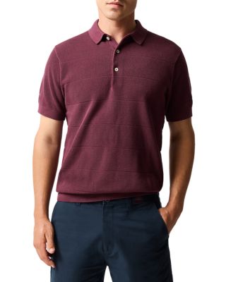 Rodd & Gunn Masons Regular Fit Flat Knit Polo Shirt