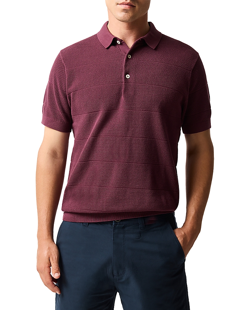 Rodd & Gunn Masons Regular Fit Flat Knit Polo Shirt