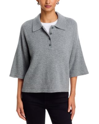 The Academy Cashmere Polo Top
