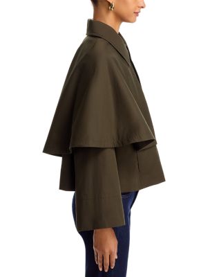 The Paddock Cotton Cape Jacket - thumbnail 5