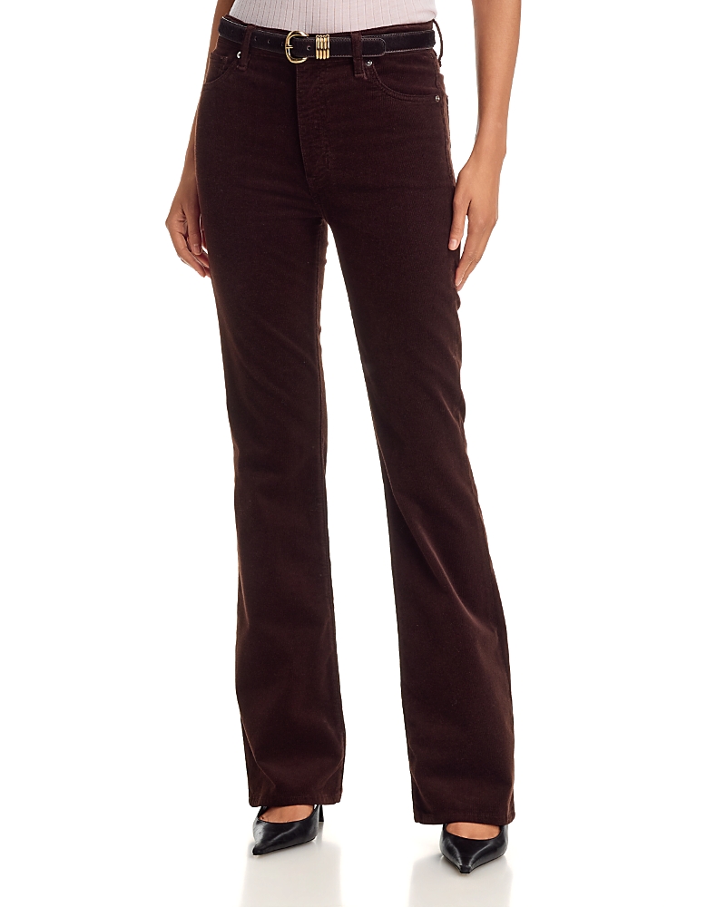 Frame The Reboot High Rise Corduroy Jeans in Espresso