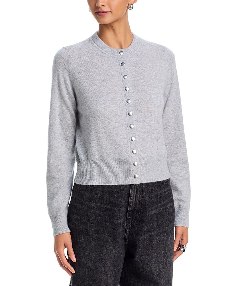Aqua Snap Closed Cardigan - Exclusive
