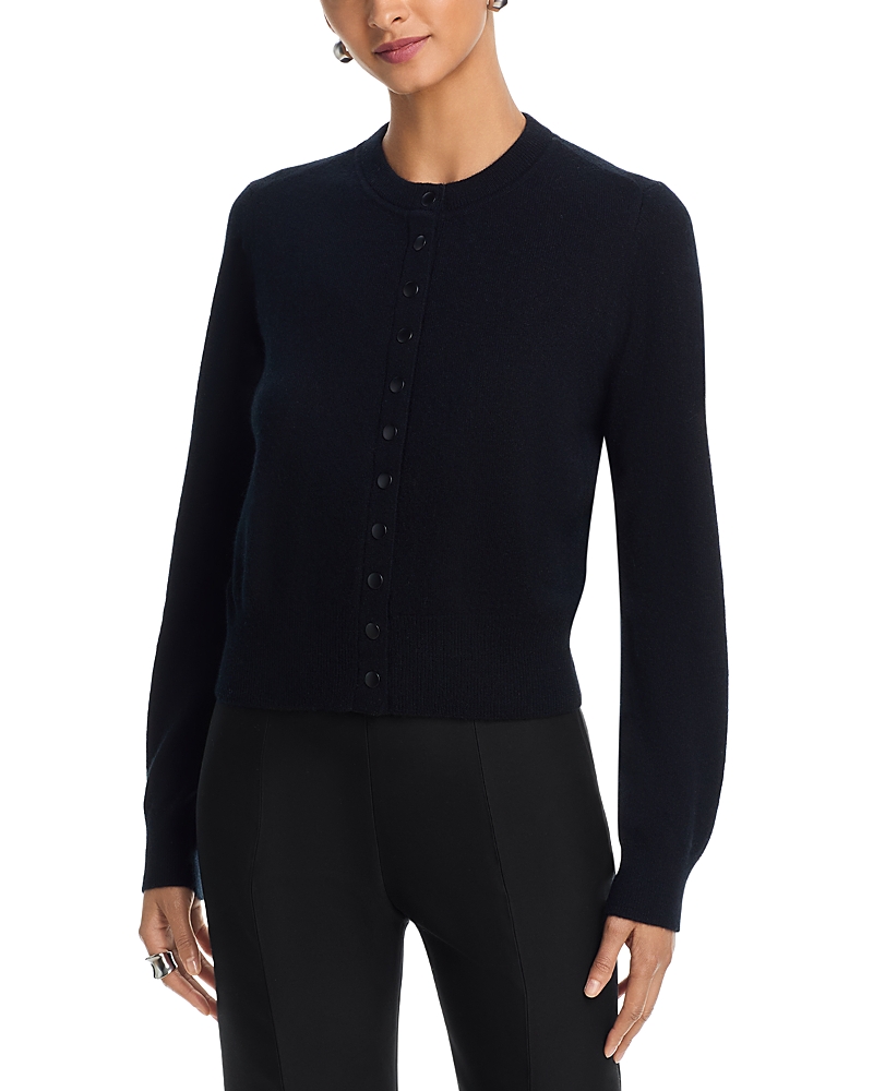 Aqua Snap Closed Cardigan - Exclusive