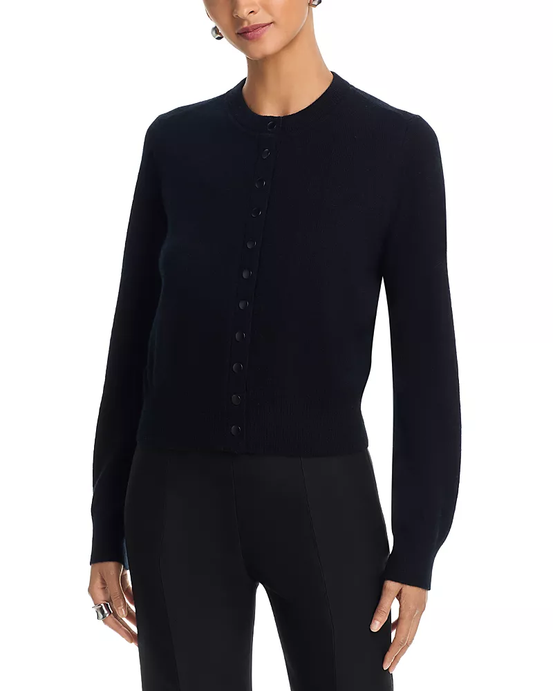 Aqua Snap Closed Cardigan - Exclusive