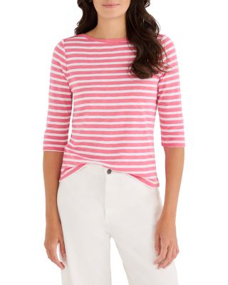 3/4 Sleeve Envelope Boat Tee
