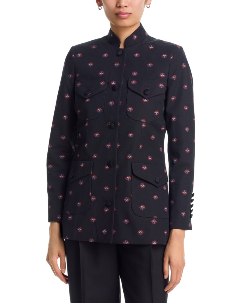 Liberowe Raja Jacket in Black Print