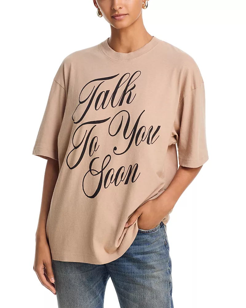 Acne Studios Talk to You Soon Tee