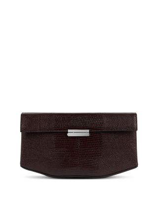 Embossed Leather Shoulder Bag