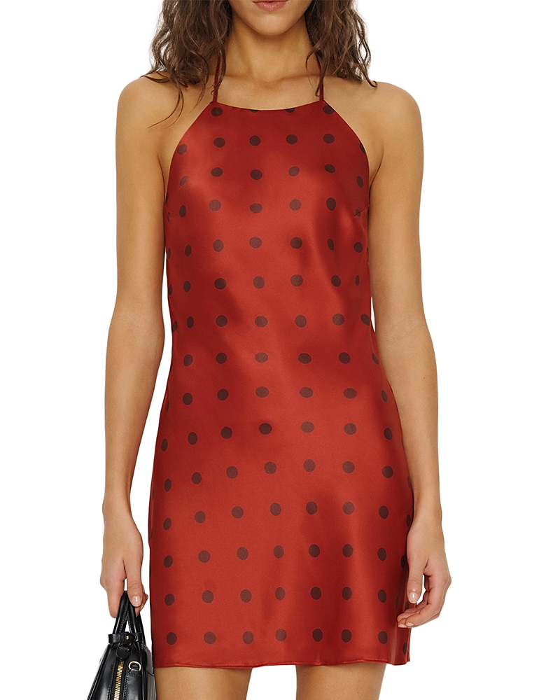 Reformation Jennis Silk Dress