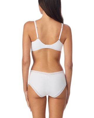 Cabana Cotton Blend Wire Free Push Up Bra - thumbnail 3