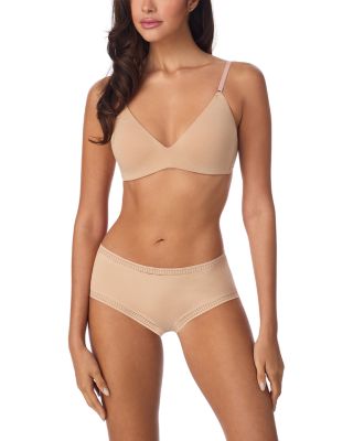 Cabana Cotton Blend Wire Free Push Up Bra - thumbnail 5