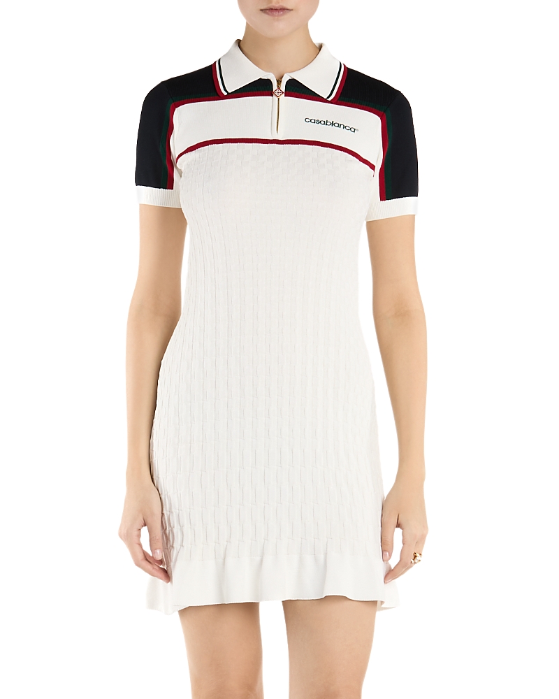 Casablanca Tennis Polo Mini Dress