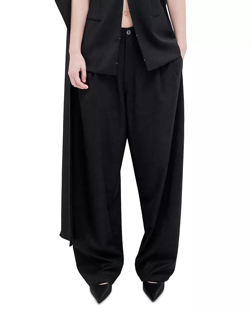 Darkpark Phebe Wide Leg Wool Pants