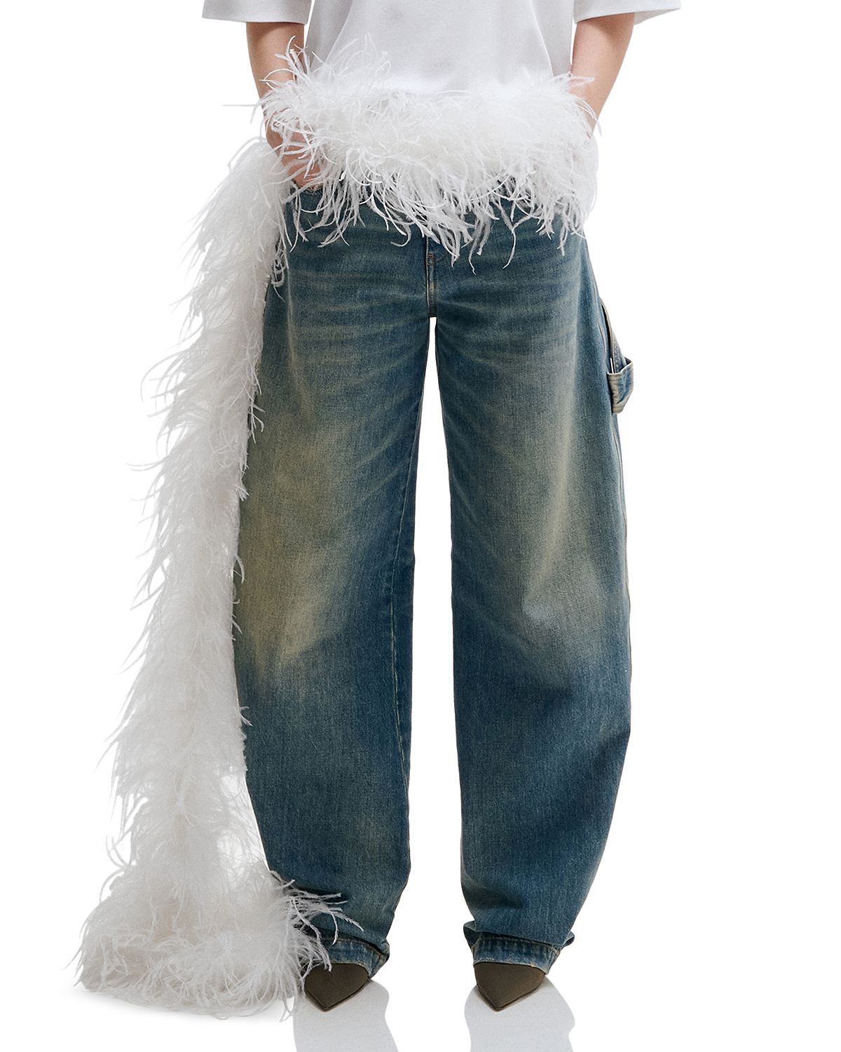 Darkpark Audrey Barrel Leg Carpenter Jeans