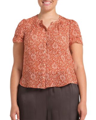 Bellavie Button Front Top