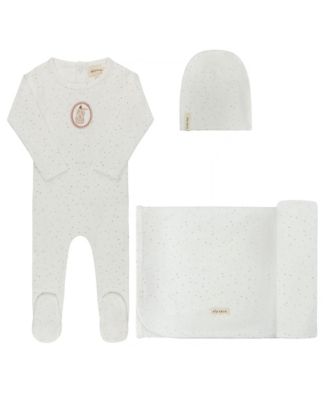  Unisex Speckled Bunny Collection Layette Set - Baby