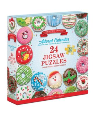 Christmas Donuts Puzzle Advent Calendar, Ages 13+