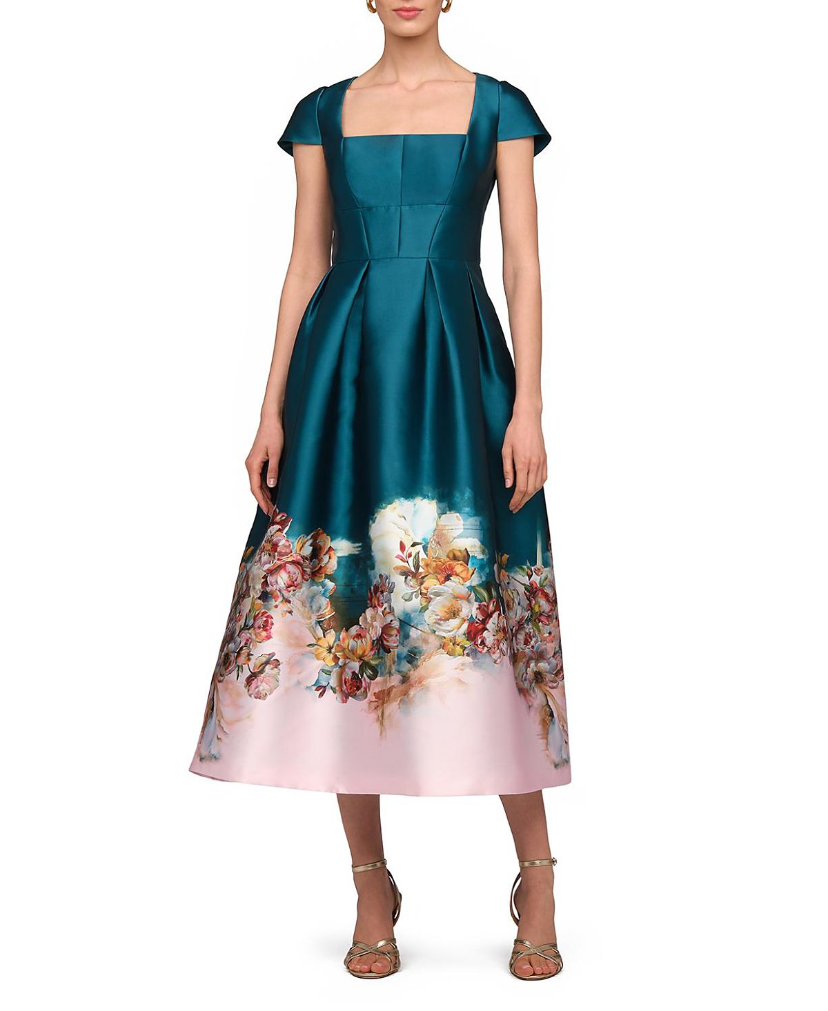 Kay Unger Amaya Tea Length Dress