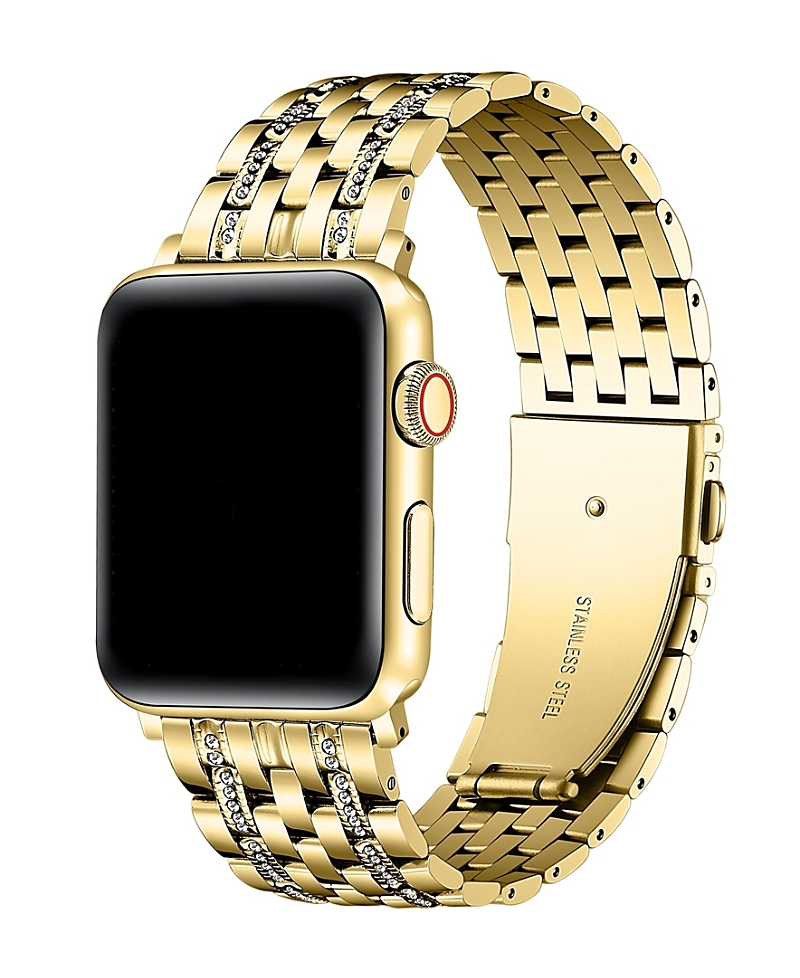 Posh Tech Remy Rhinestone Stainless Steel Band For Apple Watch · OS