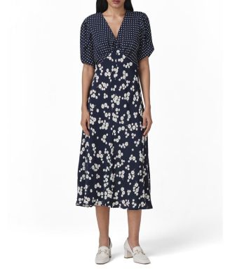 Lulu V-Neck Midi Dress