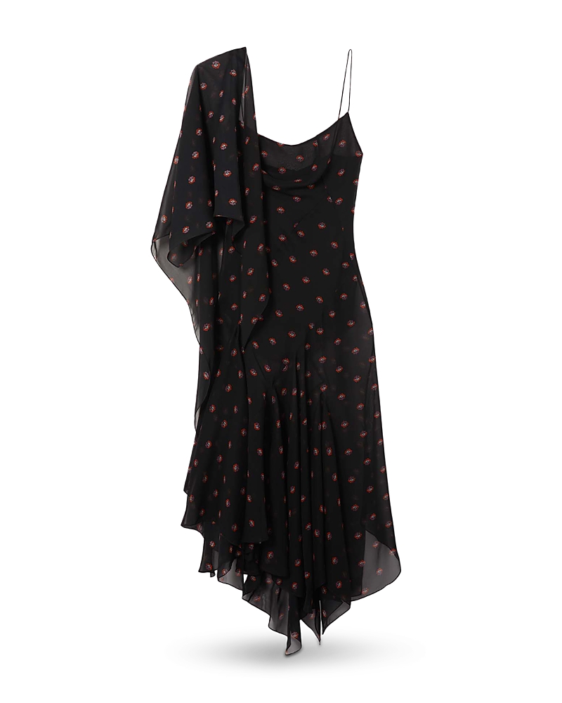 Liberowe Aubrey Silk Midi Dress