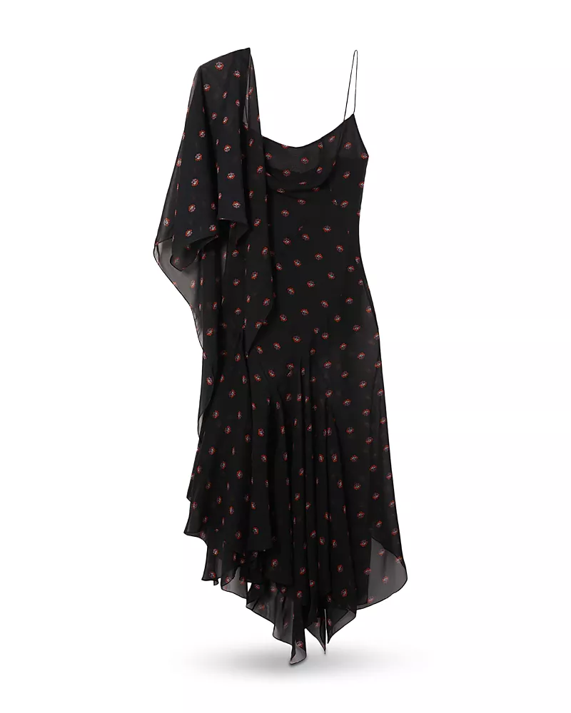 Liberowe Aubrey Silk Midi Dress