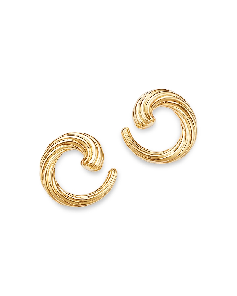 Bloomingdale's Fine Collection Coil Statement Earrings in 14K Yellow Gold · OS