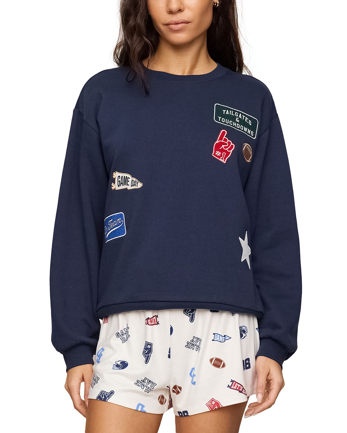Z Supply Varsity Patch Sweatshirt