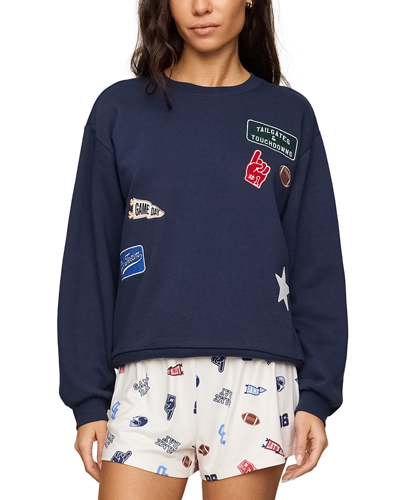 Z Supply Varsity Patch Sweatshirt