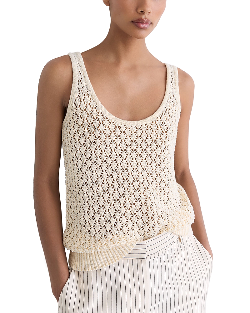 Reiss Open Stitch Vest