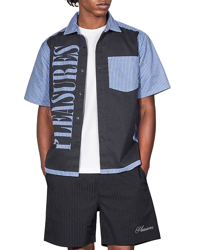 Pleasures Onyx Block Logo Pocket Shirt