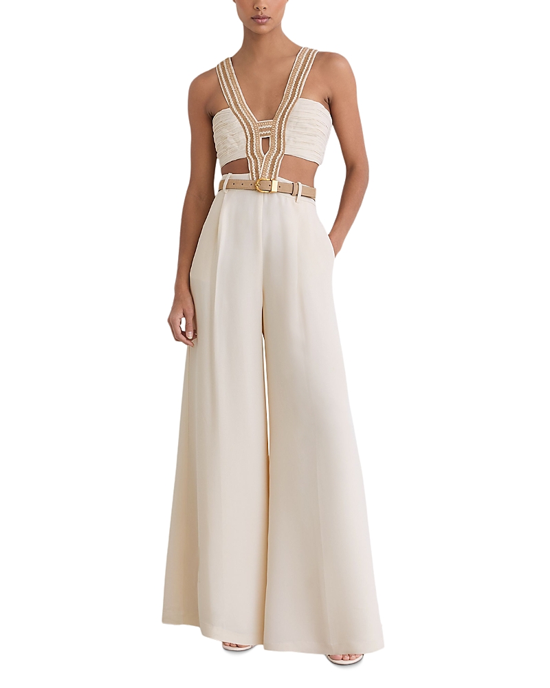 Reiss Cut Out Jumpsuit