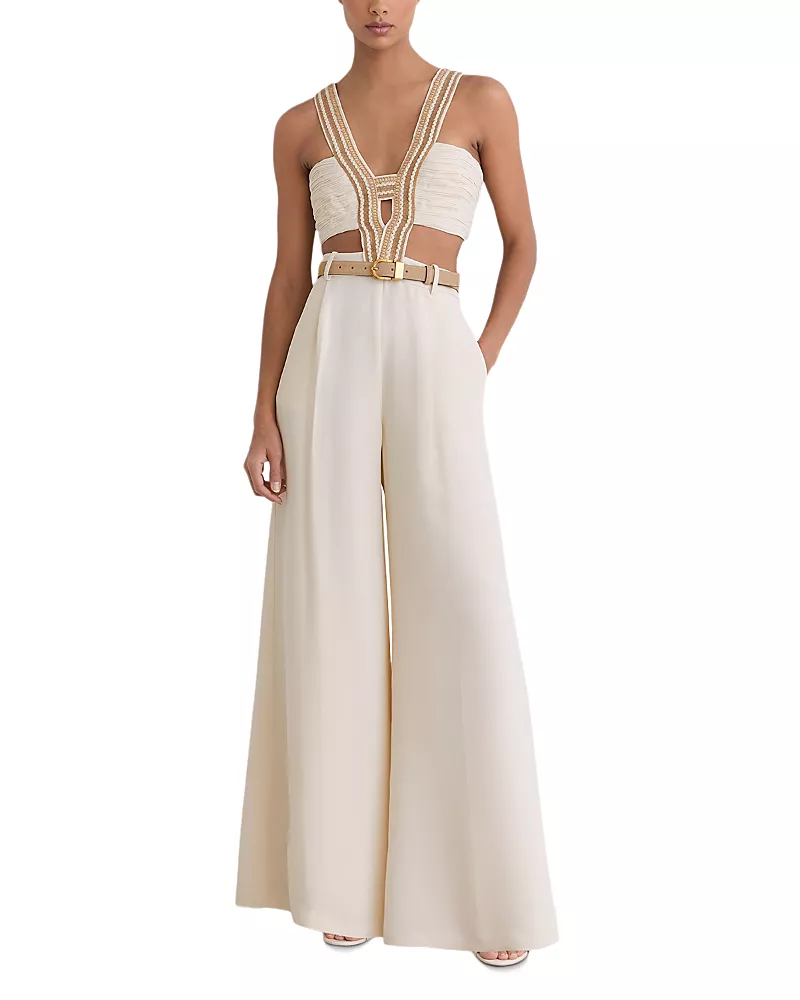 Reiss Cut Out Jumpsuit