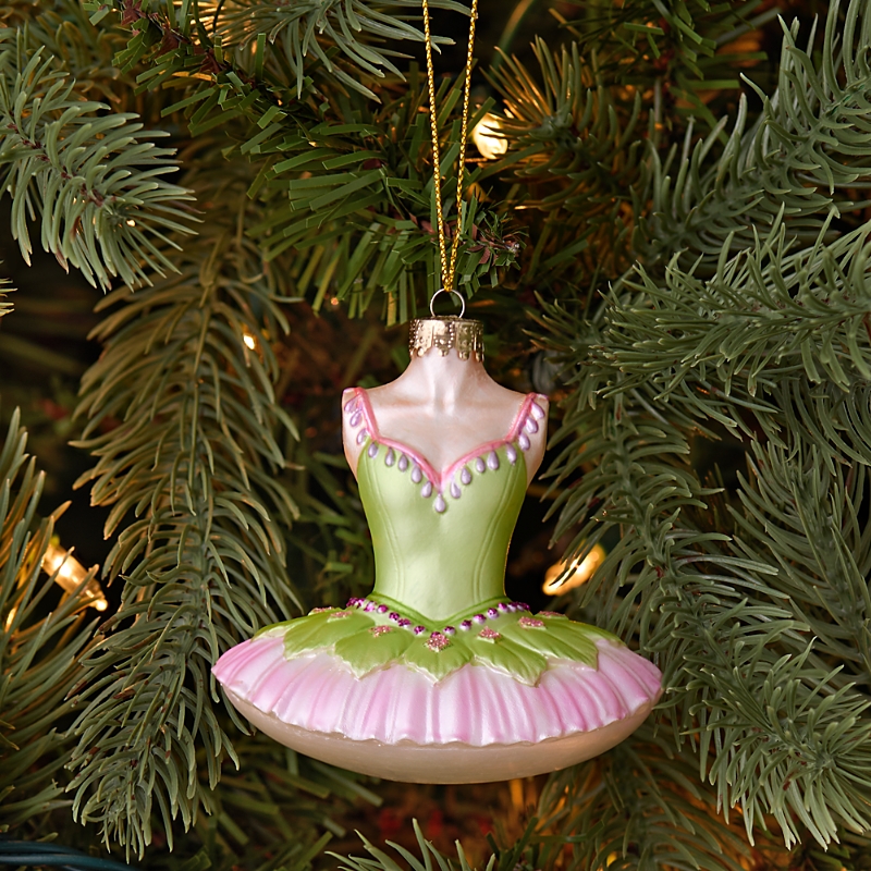 Bloomingdale's x New York City Ballet Glass Sugar Plum Fairy Ornament - Exclusive