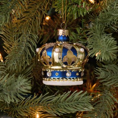Glass King's Crown Ornament - Exclusive