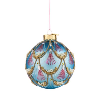 NYC Ballet Glass Bauble Ornament