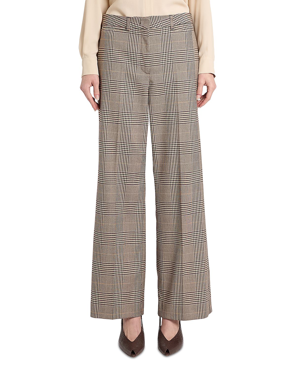 Marella Mllcanapa Glen Plaid Pants