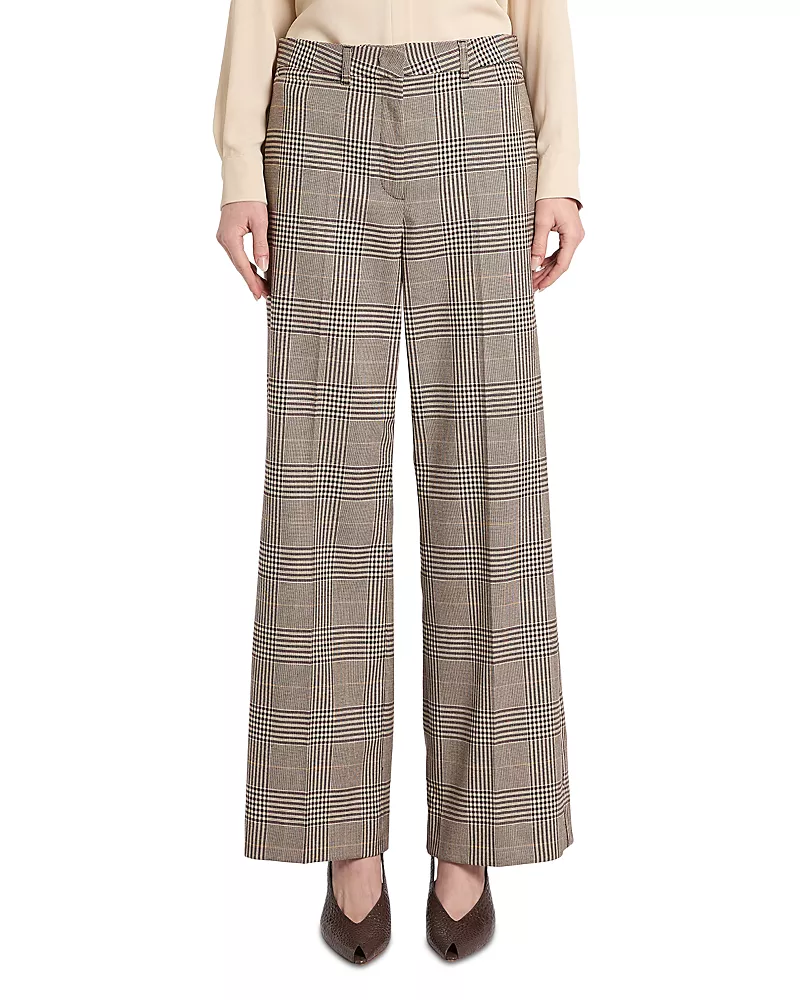 Marella Mllcanapa Glen Plaid Pants
