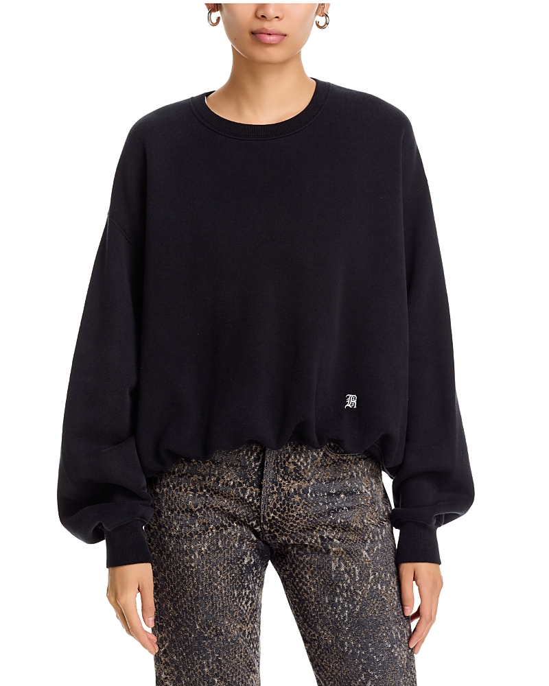 R13 New York 13 Balloon Crewneck Sweatshirt