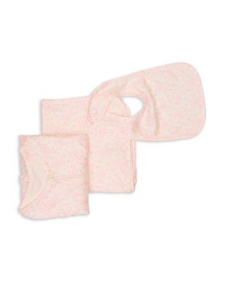 Girls' Cossie Footie, Bib & Blanket Box Set - Baby