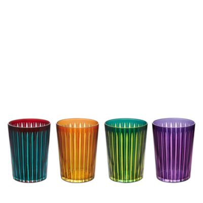 Prism Highball Glasses, Set of 4