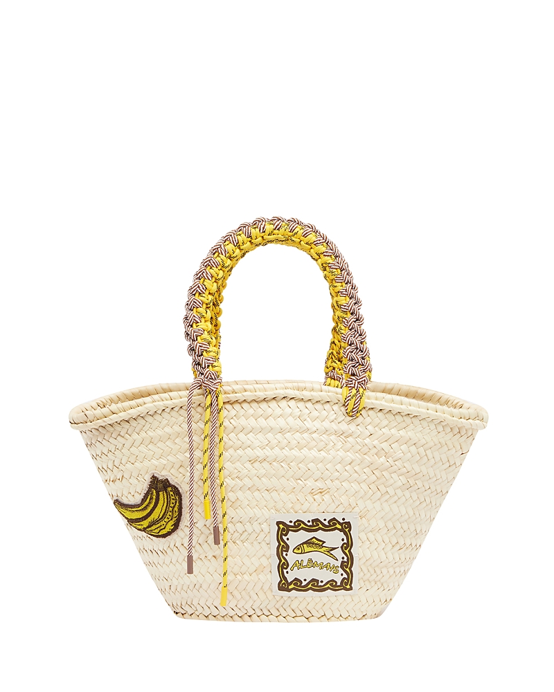 Alemais Midi Macrame Basket Bag